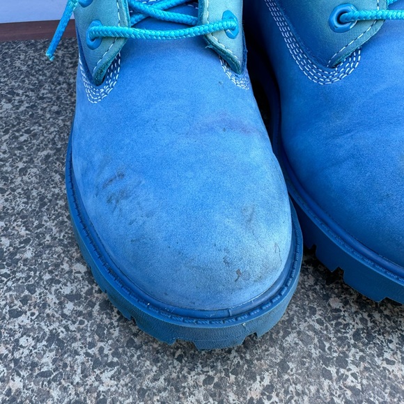 TIMBERLAND x SpongeBob 6 Inch Waterproof Nubuck Leather Boots 2 Youth Premium - Picture 4 of 11